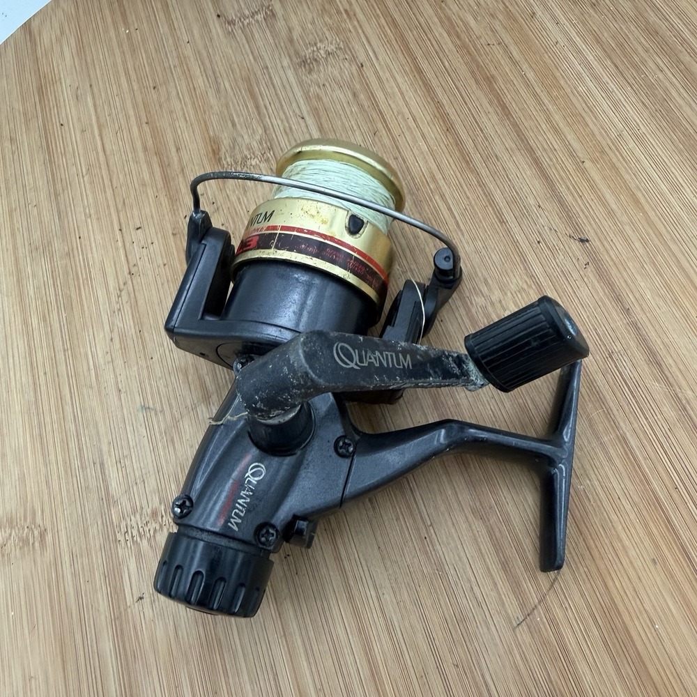Vintage Quantum QL3 Long Stroke Spinning‎ Fishing Reel Works